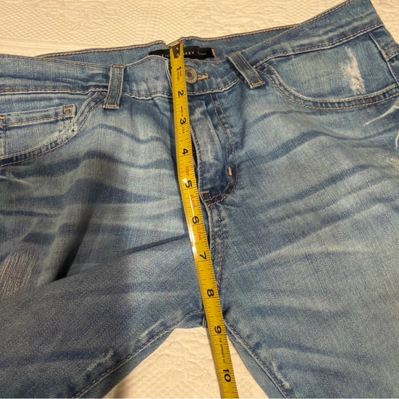 Flying Monkey Light Blue Straight Leg Jeans - Picture 6 of 7